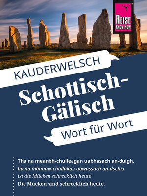 cover image of Reise Know-How Sprachführer Schottisch-Gälisch--Wort für Wort